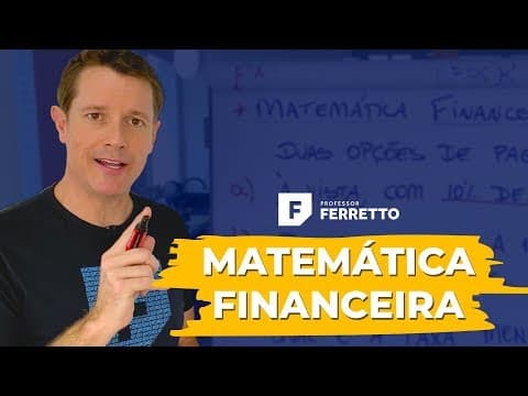 Thumbnail da aula: Matemática Financeira 💰 Como calcular taxa de juros?