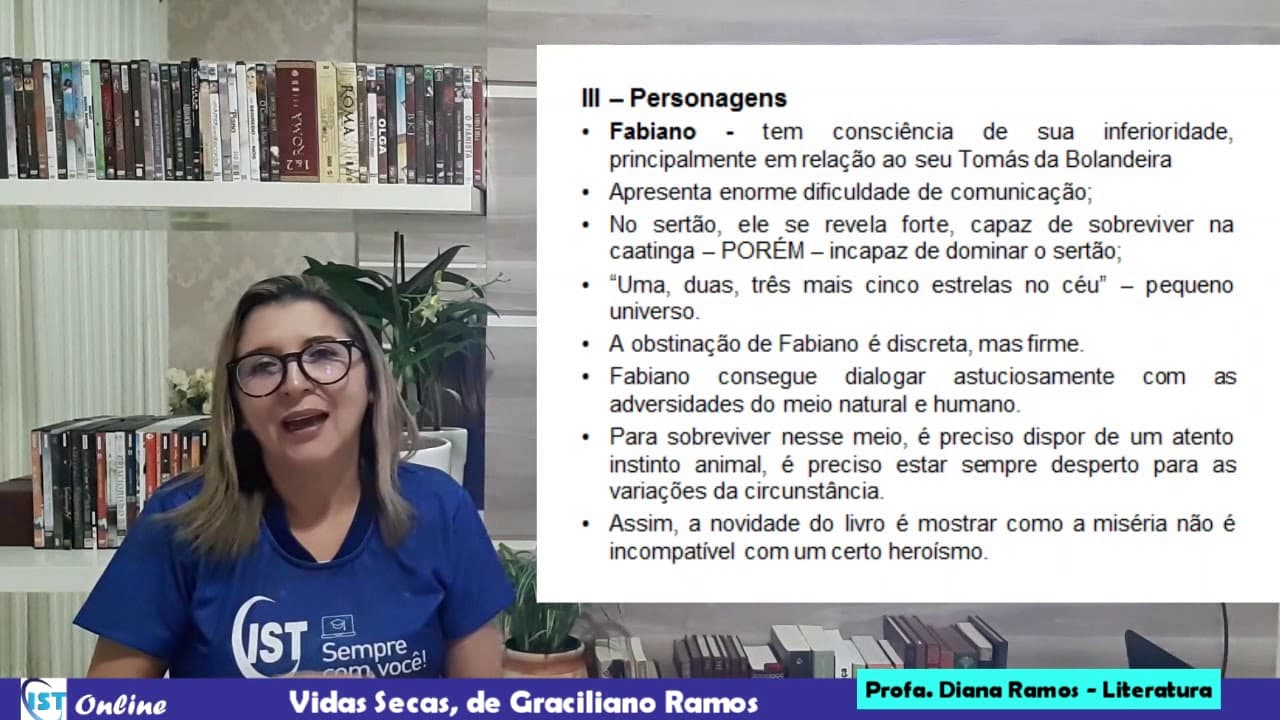 Thumbnail: 15/06 - 2° ano - Literatura - Profa. Diana Ramos - Vidas secas.