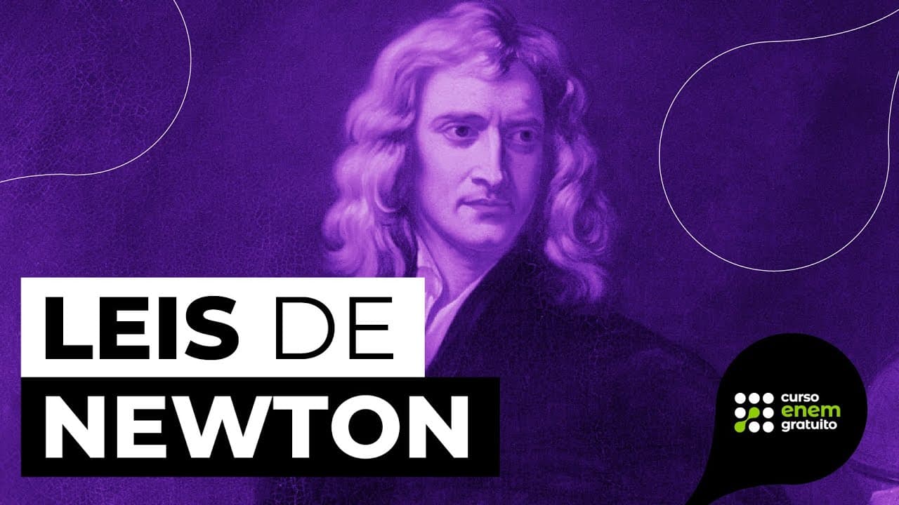 Thumbnail: COMO ESTUDAR AS APLICAÇÕES DAS LEIS DE NEWTON | Física para o Enem e o Encceja | Flaverson Batista