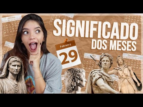 Thumbnail da aula: 😱VOCÊ SABE O SIGNIFICADO DO MÊS QUE VOCÊ NASCEU? ✨ Curiosidade Histórica (Débora Aladim)