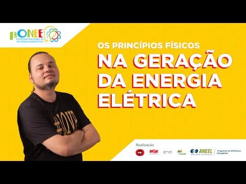 Thumbnail da aula: Indução eletromagnética | usina Hidrelétrica | Faraday Lenz - ONEE 2021