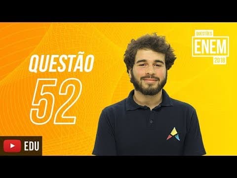 Thumbnail da aula: ENEM 2018 | Epicuro | questão 52 (caderno amarelo)