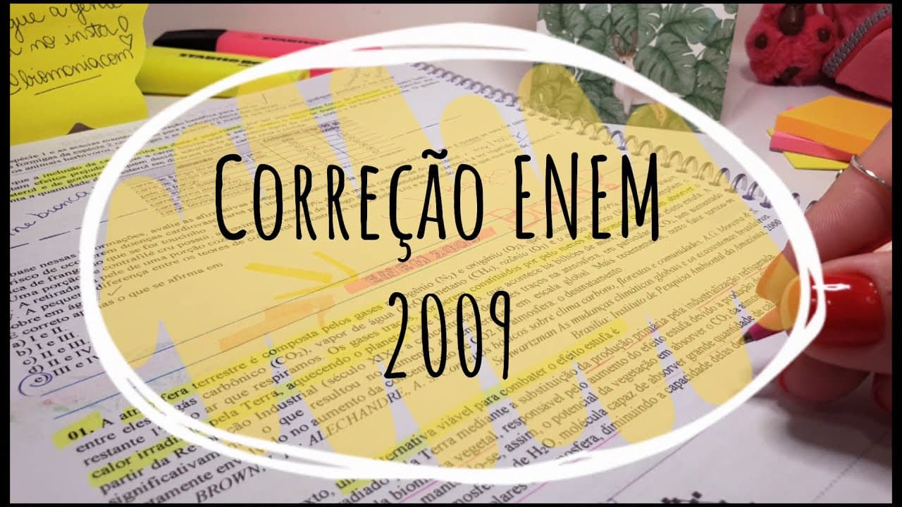 Thumbnail: Correção ENEM 2009 - Biologia