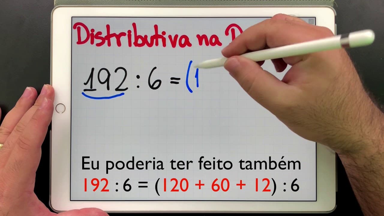 Thumbnail: ⚠️ DIVISÃO RÁPIDA E CÁLCULO MENTAL com Propriedade Distributiva