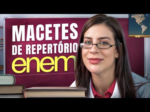Thumbnail da aula: 4 Macetes de Repertório Para o ENEM 2025 (Aumente sua Nota)