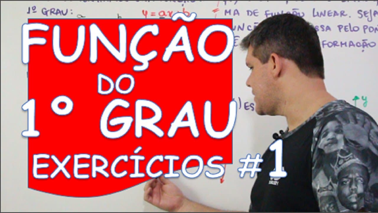 Thumbnail: FUNÇÃO AFIM - EXERCÍCIOS # 1