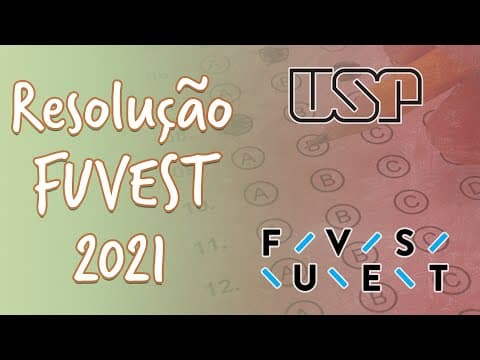 Thumbnail da aula: FUVEST 2021 : Primeira Fase - Questões de História