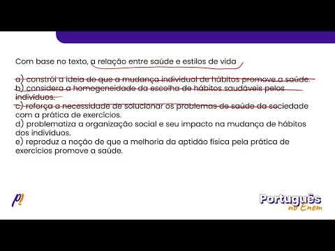 Thumbnail da aula: ENEM 2020 -  INTERPRETAÇÃO E INFERÊNCIA DE TEXTOS | Uma das mais contundentes críticas ao discurs...