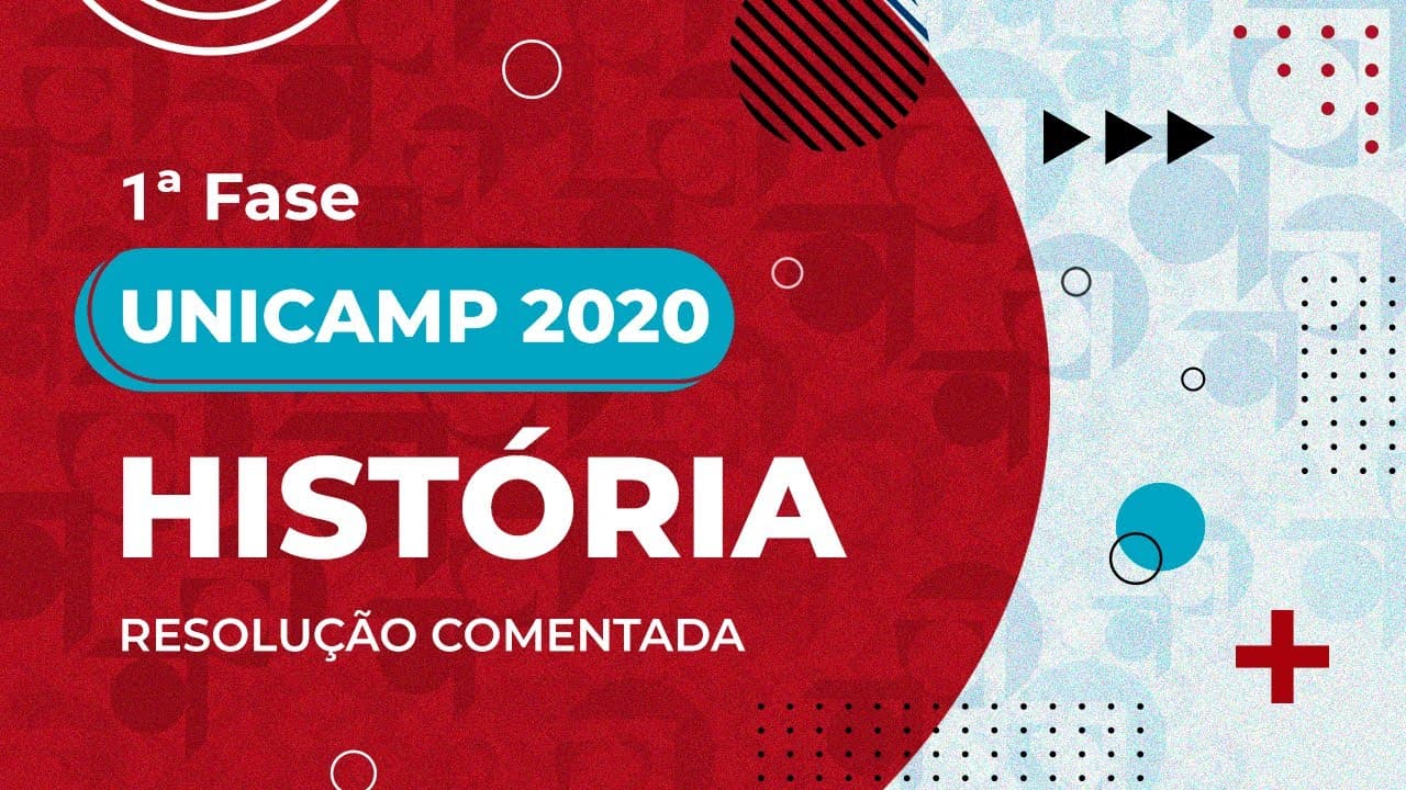 Thumbnail: Resolução Comentada - UNICAMP 2020 - 1ª fase - História