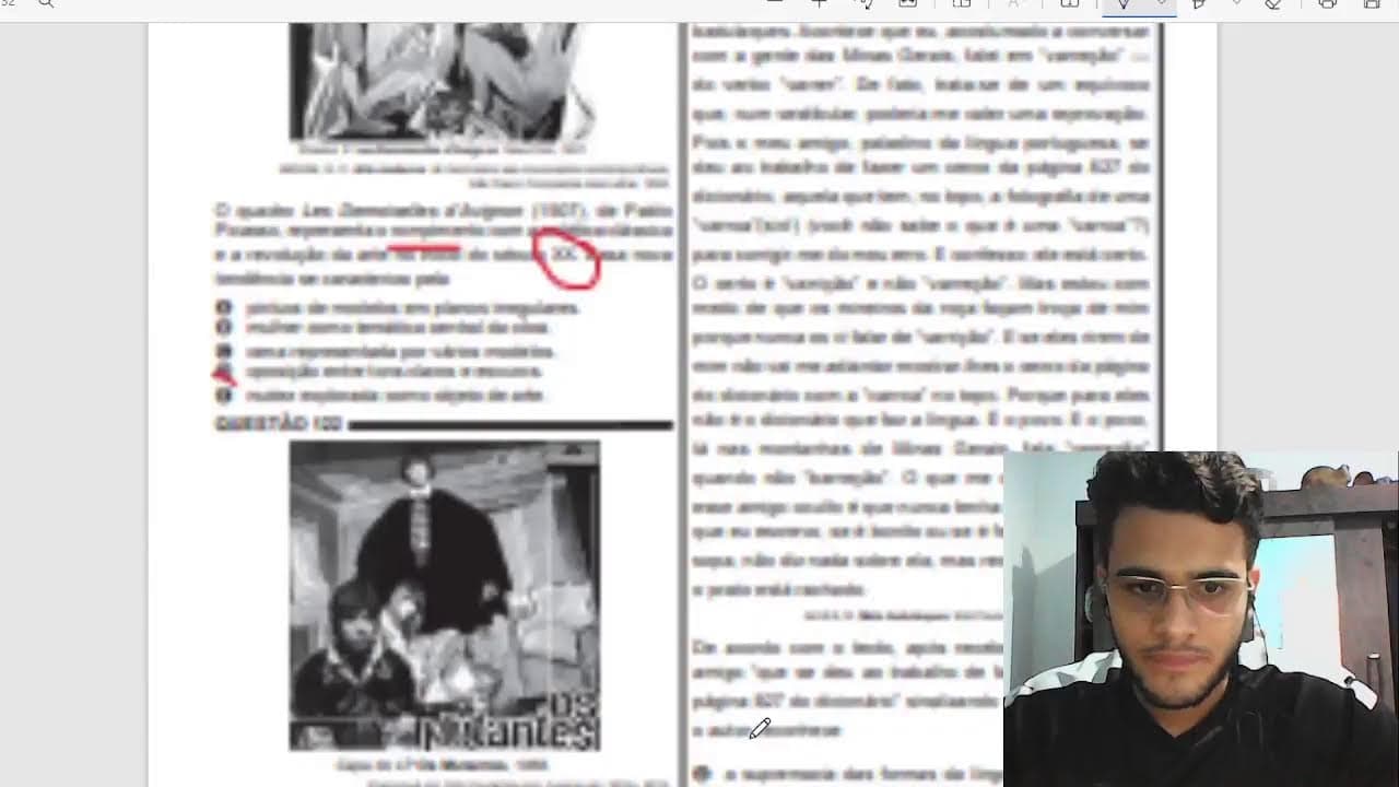 Thumbnail: RESOLVENDO LINGUAGEM ENEM 2012