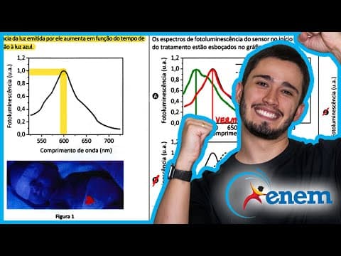 Thumbnail da aula: ENEM 2025 - A icterícia é uma doença que acomete recém nascidos e pode ser tratada com um método de