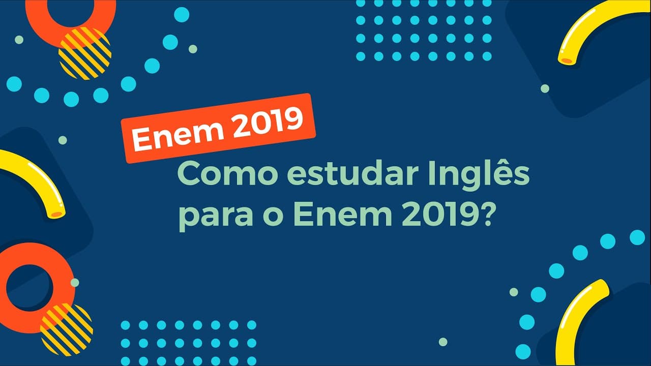 Thumbnail: Como estudar Inglês para o Enem 2019? - Brasil Escola