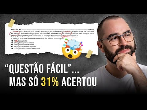 Thumbnail da aula: Aprenda a responder questões do ENEM!
