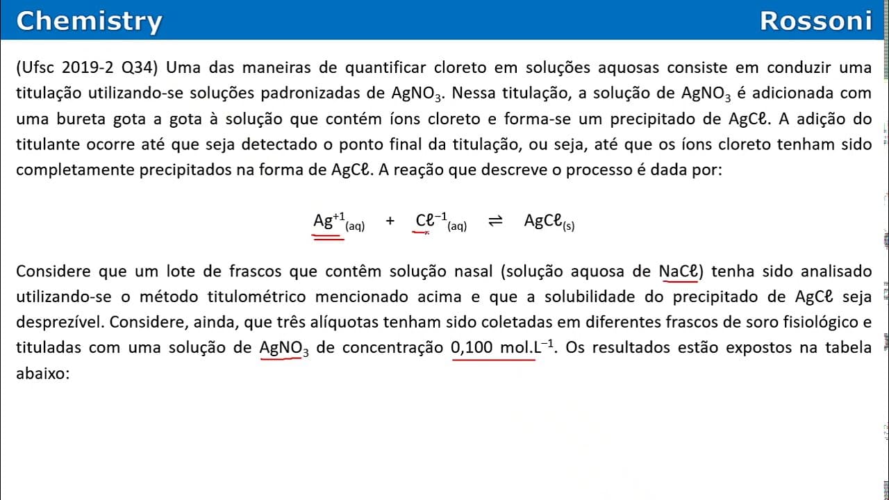 Thumbnail: UFSC 2019-2 Questão 34 - Soluções - Titulação