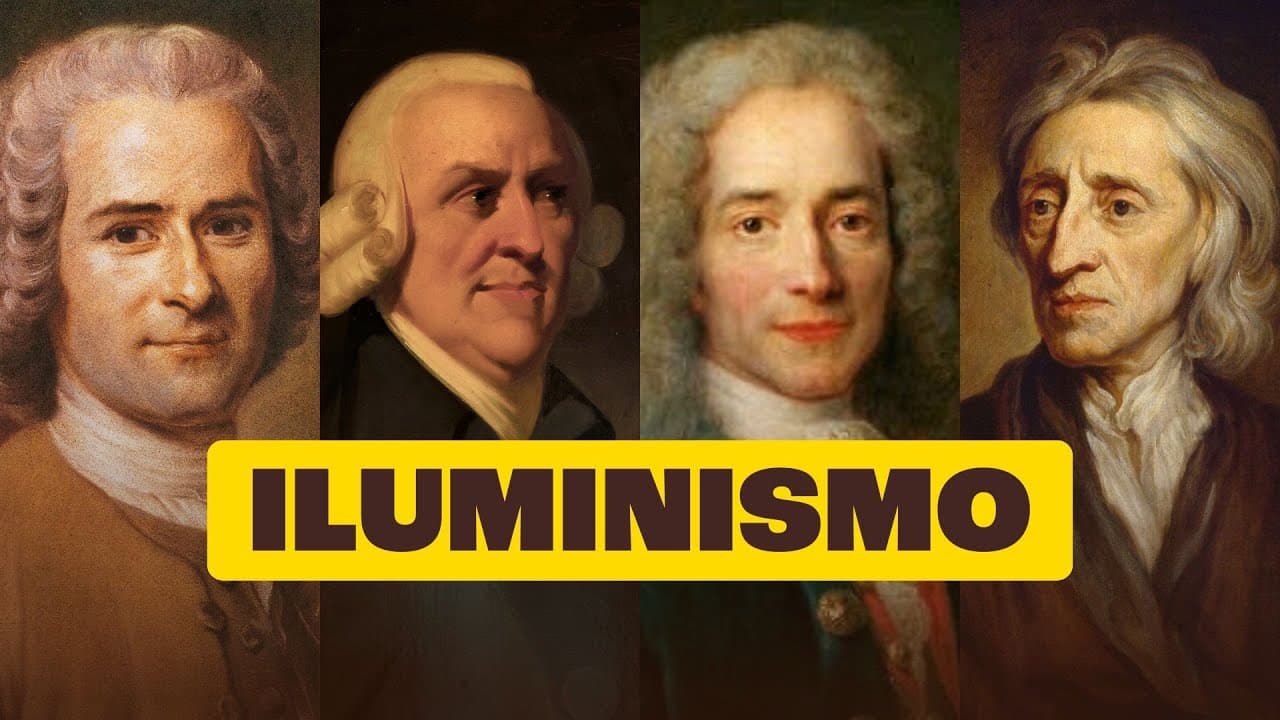 Thumbnail: O que foi o Iluminismo? Uma AULA COMPLETA e direta ao ponto!