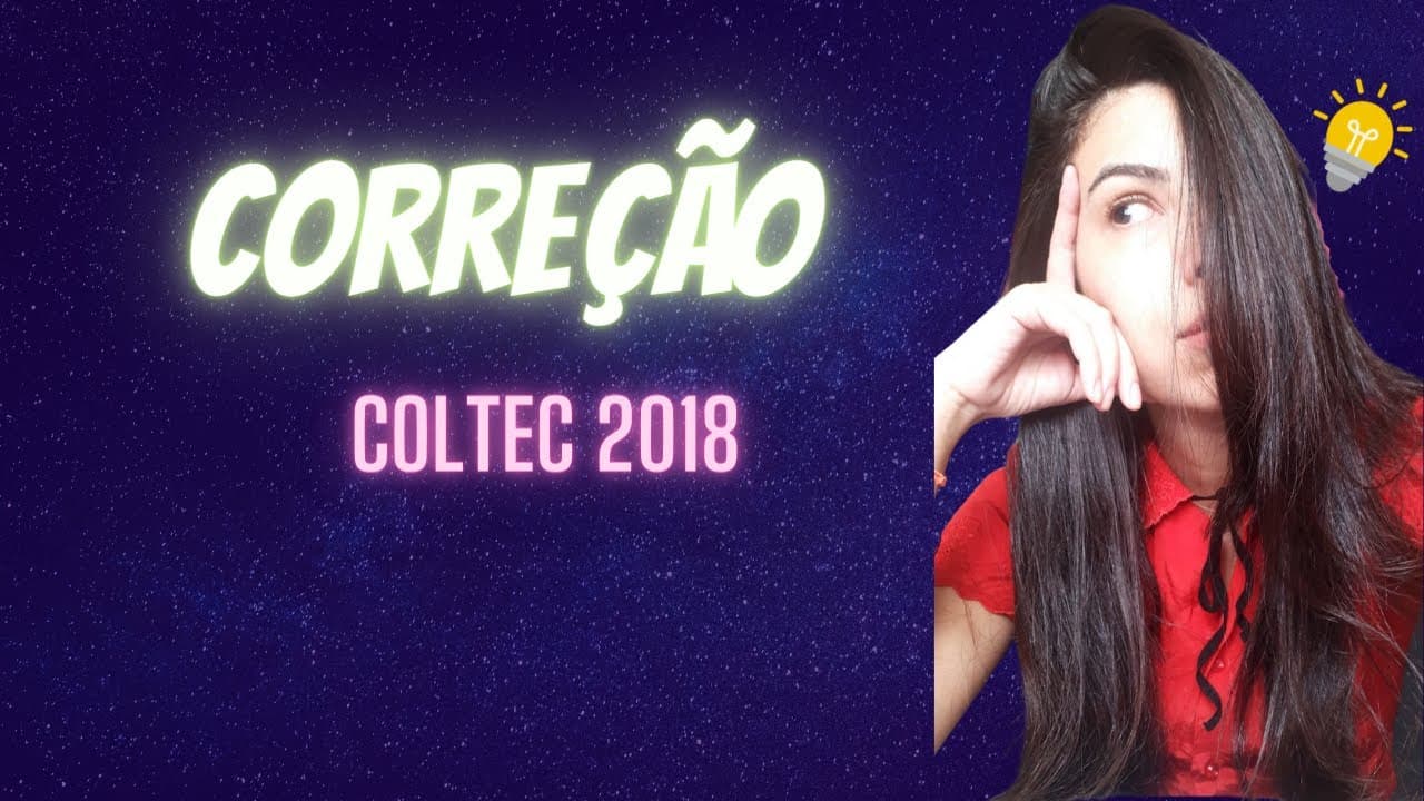 Thumbnail: Correção COLTEC Matemática 2018