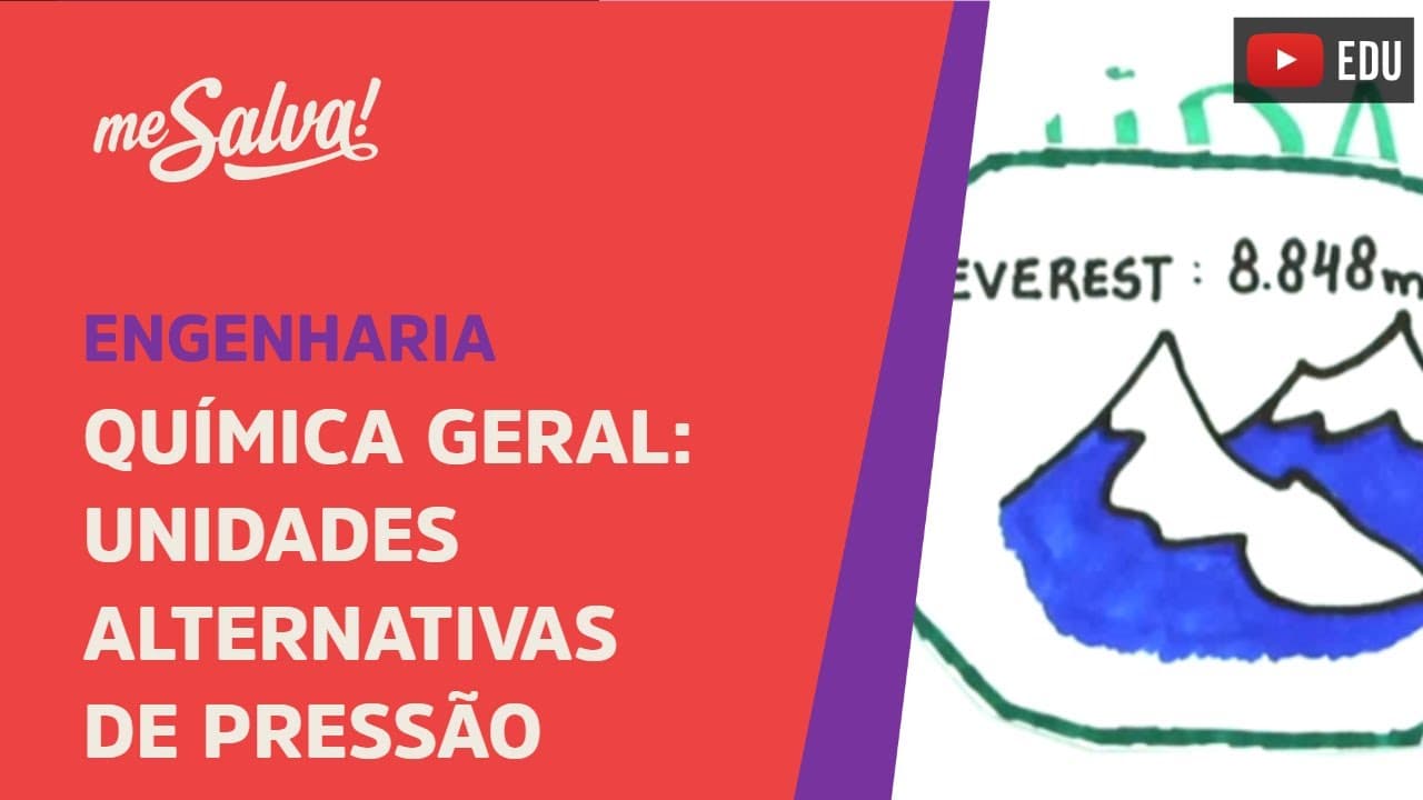 Thumbnail: Me Salva! ETGA02 - Unidades Alternativas de Pressão - Química Geral