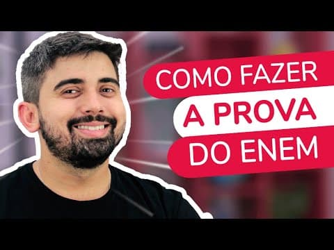 Thumbnail da aula: DICAS PARA FAZER A PROVA DO ENEM | ProEnem