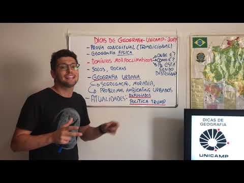 Thumbnail da aula: Dicas de Geografia - Unicamp e Fuvest