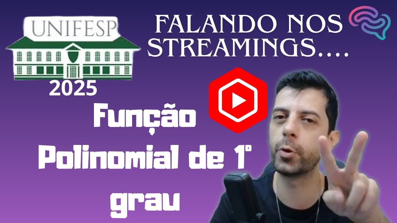 Thumbnail: UNIFESP 2025 - Q16 - Uma plataforma de streaming oferece os seguintes planos de pagamento