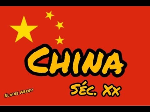 Thumbnail da aula: A China do Séc. XX