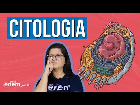 Thumbnail da aula: CITOLOGIA: células eucariontes e procariontes | Resumo de Biologia para o Enem
