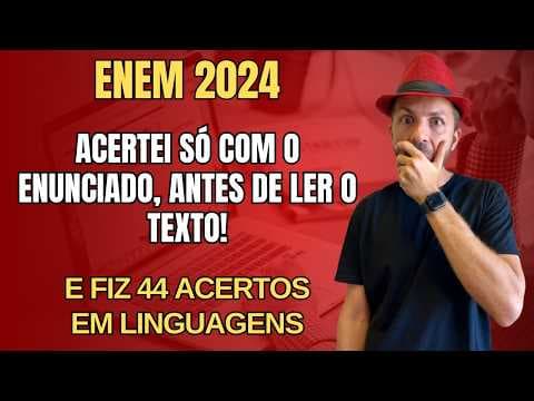 Thumbnail da aula: ENEM 2024: Diante do pouco dinheiro para produtos básicos de sobrevivência