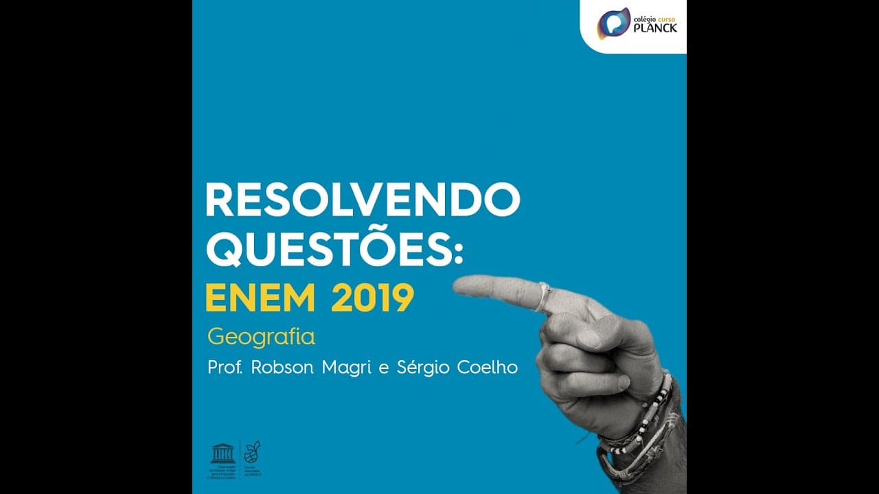Thumbnail: Resolvendo Questões: ENEM 2019 - Geografia