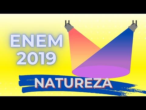 Thumbnail da aula: ENEM 2019 - Quando se considera a extrema velocidade com que a luz se espalha