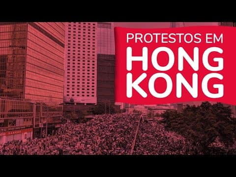 Thumbnail da aula: PROTESTOS EM HONG KONG | ProEnem