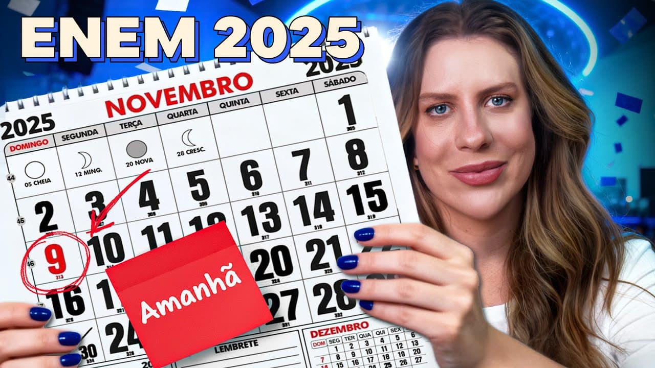 Thumbnail: ESTRATÉGIAS de prova para tirar 900+ na REDAÇÃO | ENEM 2025