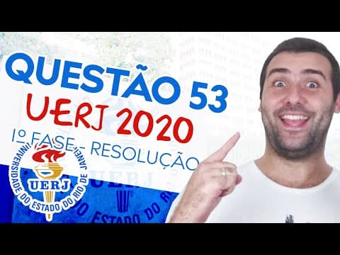 Thumbnail da aula: UERJ 2020 - QUESTÃO 49 DE GEOGRAFIA - RESOLUÇÃO 1° EXAME DE QUALIFICAÇÃO
