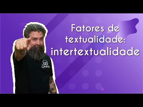 Thumbnail da aula: Fatores de textualidade: intertextualidade - Brasil Escola