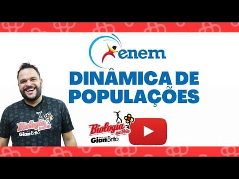 Thumbnail da aula: DINÂMICA DE POPULAÇÕES - LIVE +30MIN DE BIO - QUESTÕES