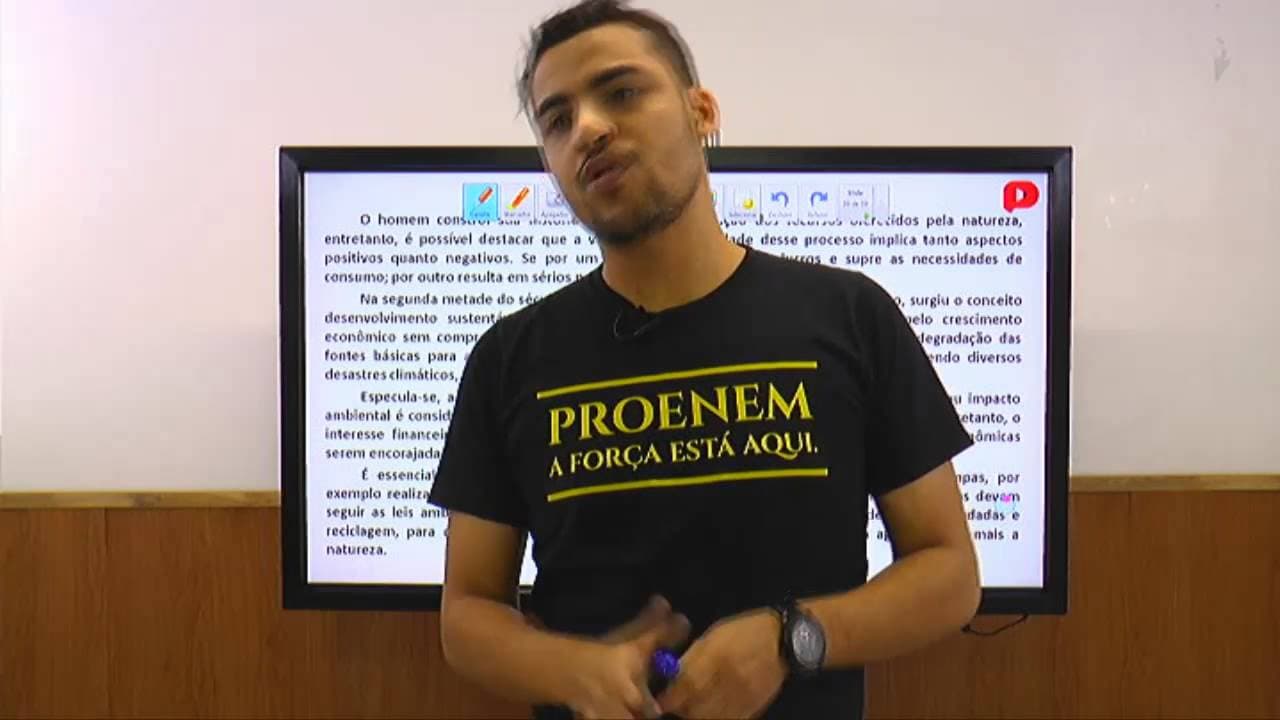 Thumbnail: Redação - Correção dirigida