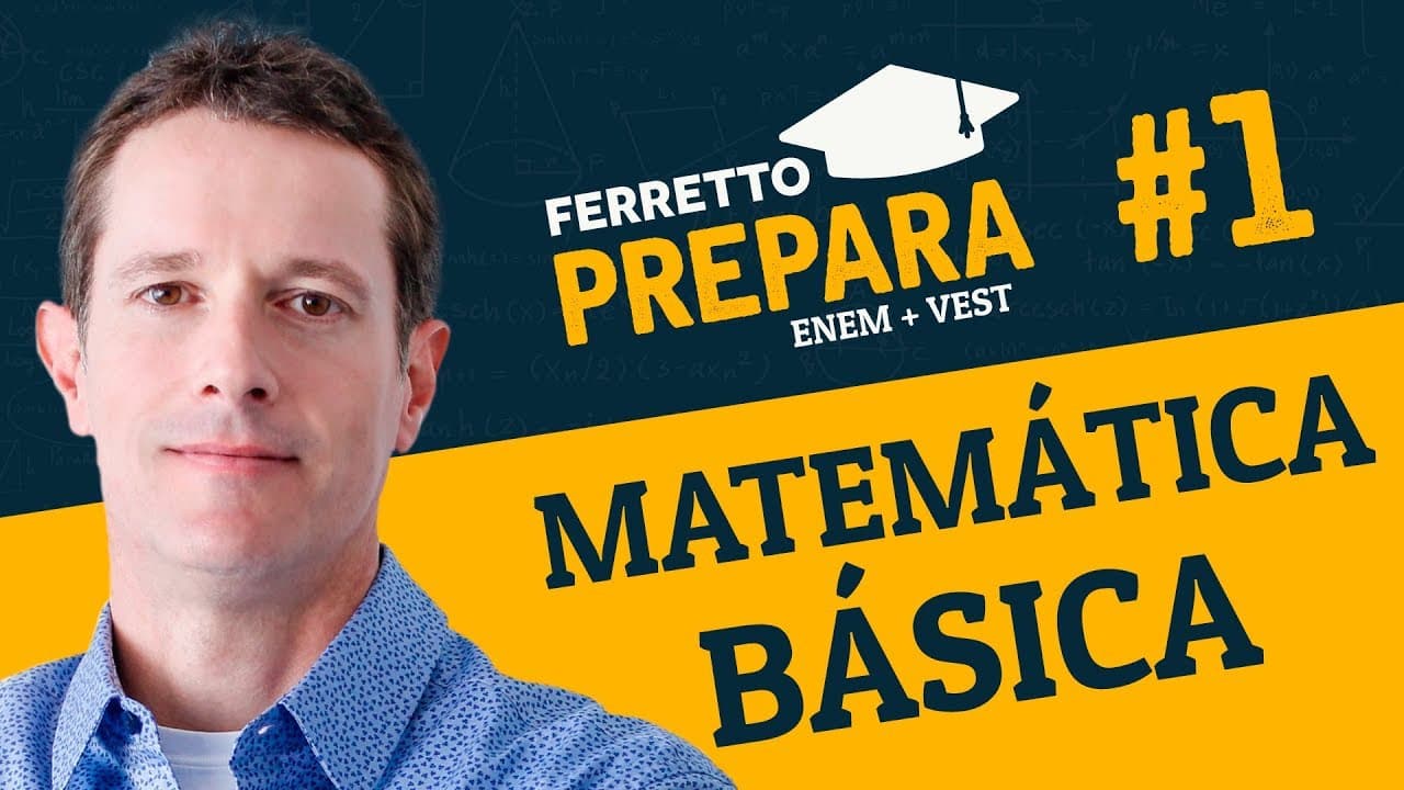 Thumbnail: Ferretto Prepara #1: Matemática Básica (Replay)