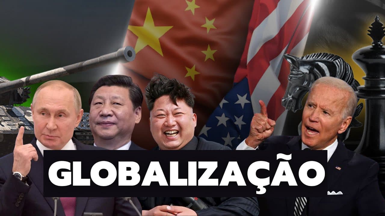 Thumbnail: O que é Globalização? | Ela está no fim? | GabaritaGeo Vestibulares