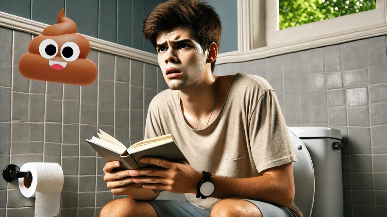 Thumbnail: QUEM TEM PRISÃO DE VENTRE NÃO PASSA EM MEDICINA