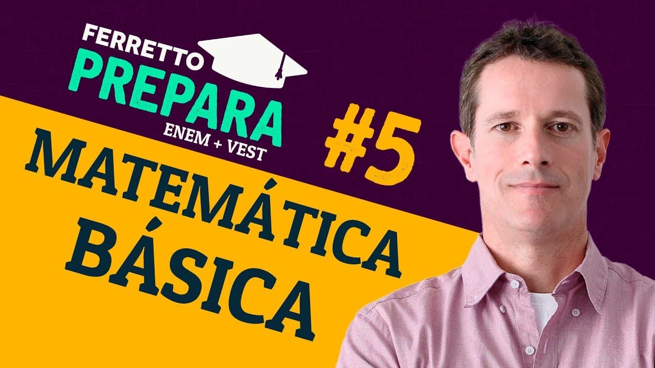 Thumbnail: Ferretto Prepara #5: Matemática Básica (Replay)