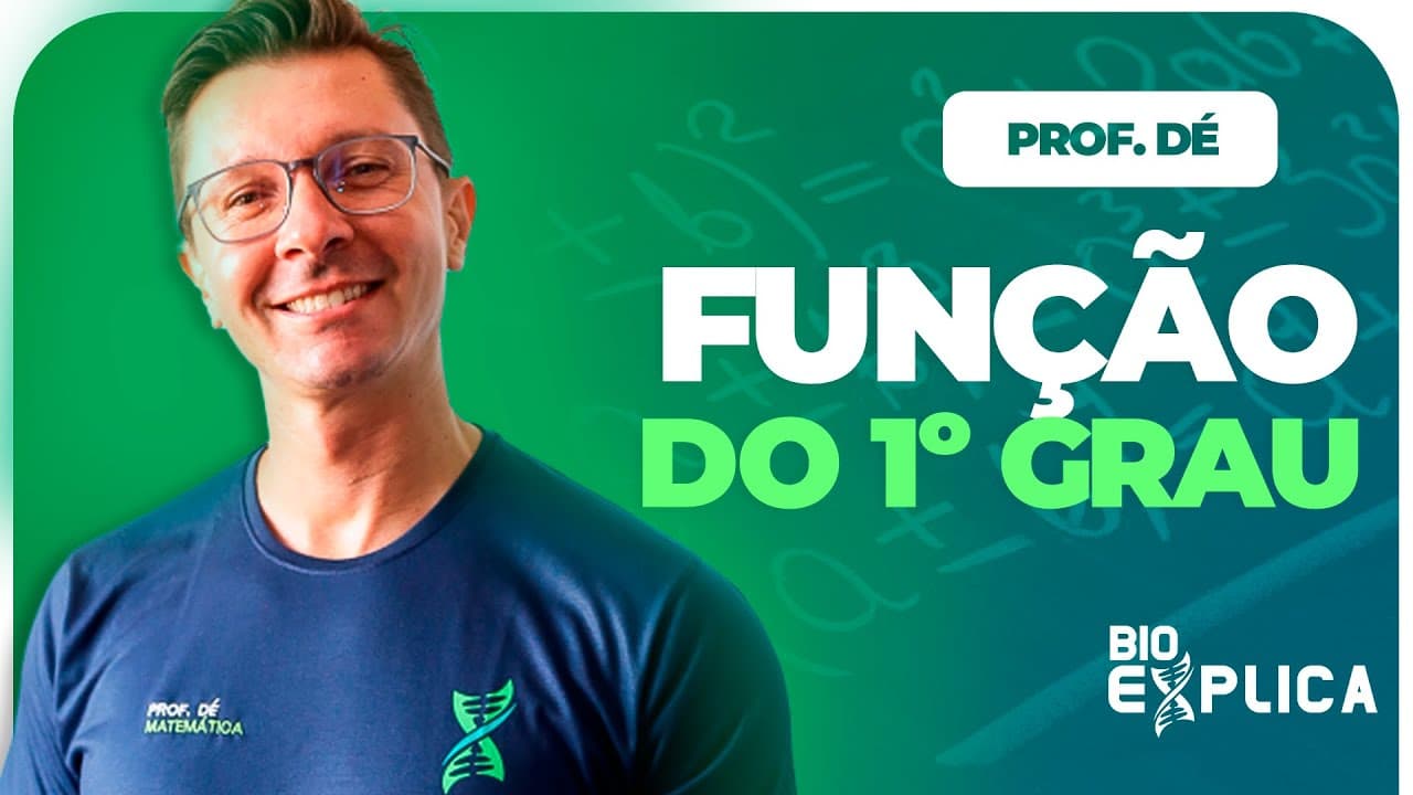 Thumbnail: FUNÇÃO DO PRIMEIRO GRAU - COMO RESOLVER