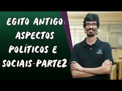 Thumbnail da aula: Egito Antigo: Aspectos Políticos e Sociais  / Parte 2 - Brasil Escola