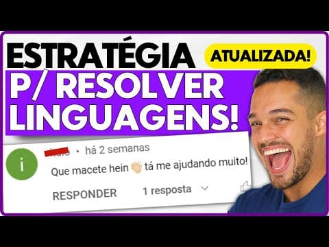 Thumbnail da aula: ESTRATÉGIAS para RESOLVER QUESTÕES DE LINGUAGENS Enem