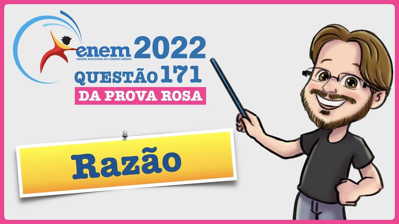 Thumbnail: ENEM 2022 || Razão || No período de 2005 a 2013, o valor de venda dos imóveis em uma cidade