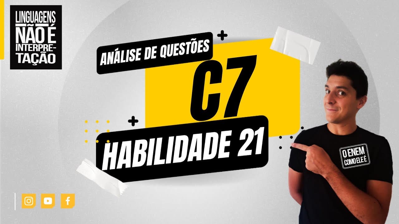 Thumbnail: LINGUAGEM VERBAL E NÃO VERBAL - ENEM LINGUAGENS - PROF. FELIPE PEREIRA