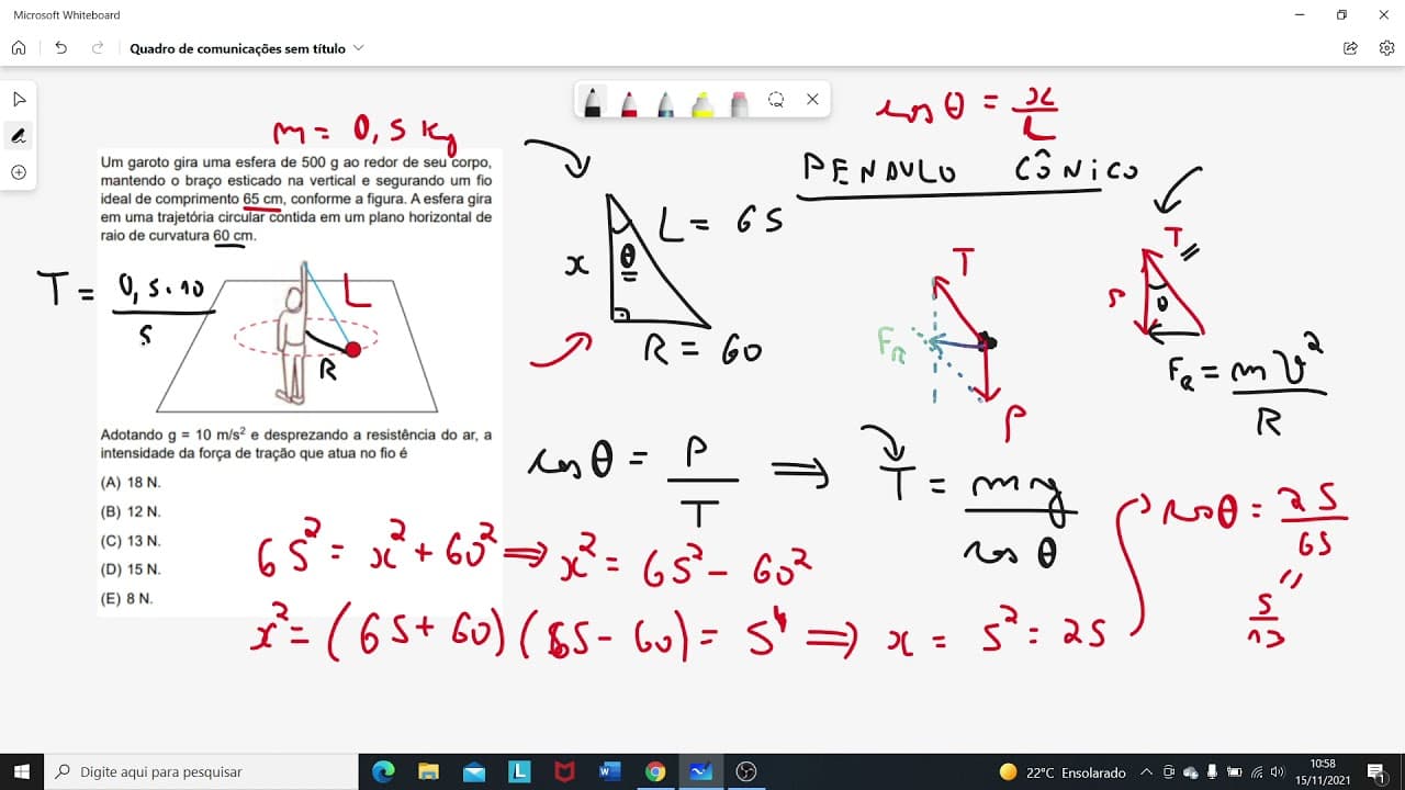 Thumbnail: UNESP 2022 - Resolução Física - Dia 1 (biológicas) - Primeira Fase