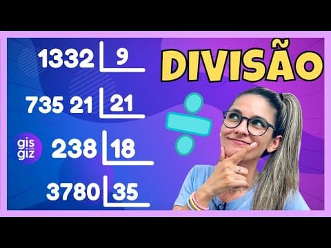 Thumbnail da aula: DIVISÃO  | APRENDA AGORA MESMO | GIS COM GIZ