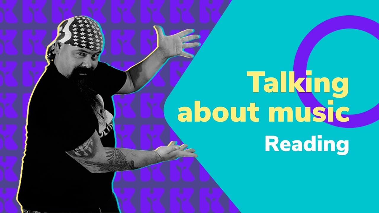 Thumbnail: Talking about music: Reading | Inglês 2.0 | Kultivi | Rui Ventura