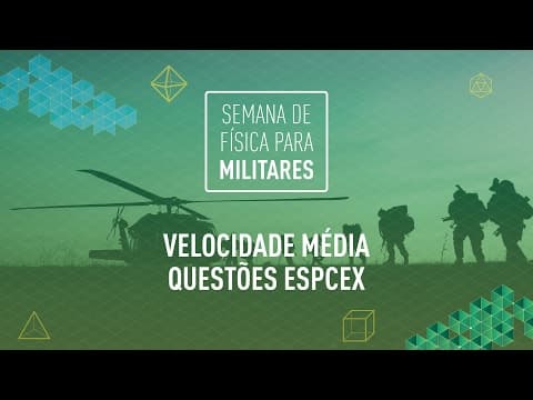 Thumbnail da aula: Velocidade Escalar Média | Questões EsPCEx