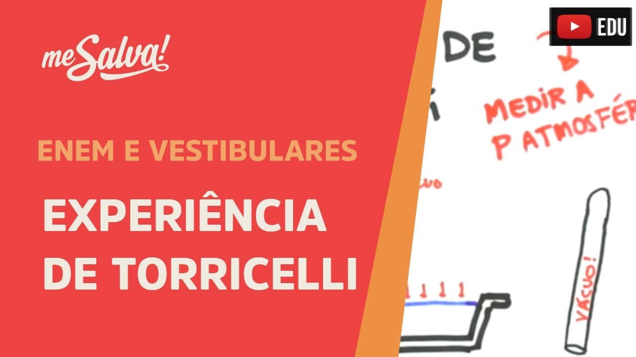 Thumbnail: Me Salva! HID05 - Hidrostática - Experiência de Torricelli