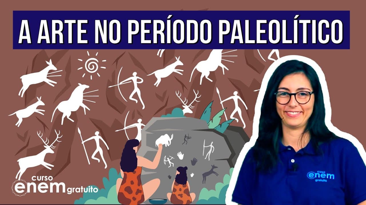 Thumbnail: A ARTE NA PRÉ-HISTÓRIA: período paleolítico | Resumo de Artes para o Enem